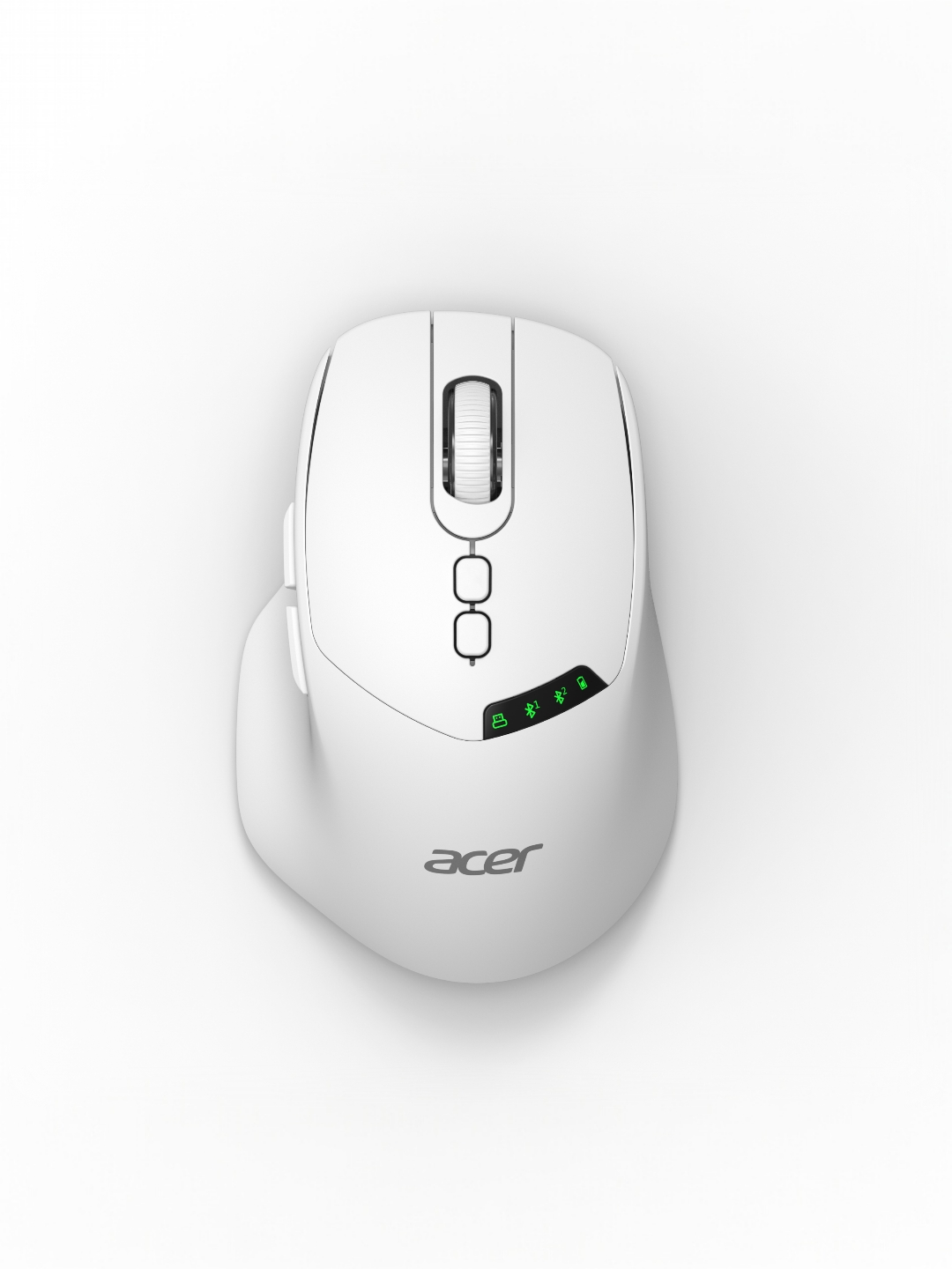 Беспроводная компьютерная мышь ACER, 2 режима Bluetooth + 2.4G, c LED экраном