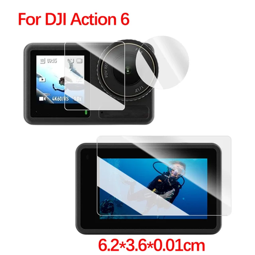 Защитное стекло для камеры DJI Osmo Action 4 533₽