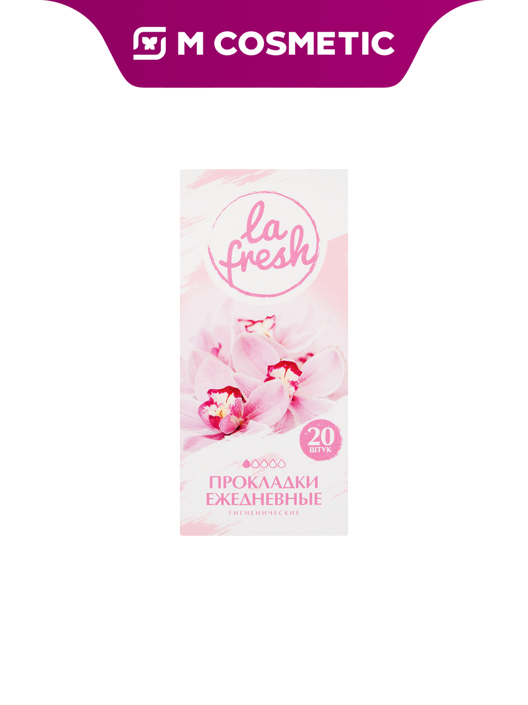 LA FRESH Ежедневные гигиенические прокладки, тонкие ежедневные прокладки для женщин, 20 шт (NEVIS)