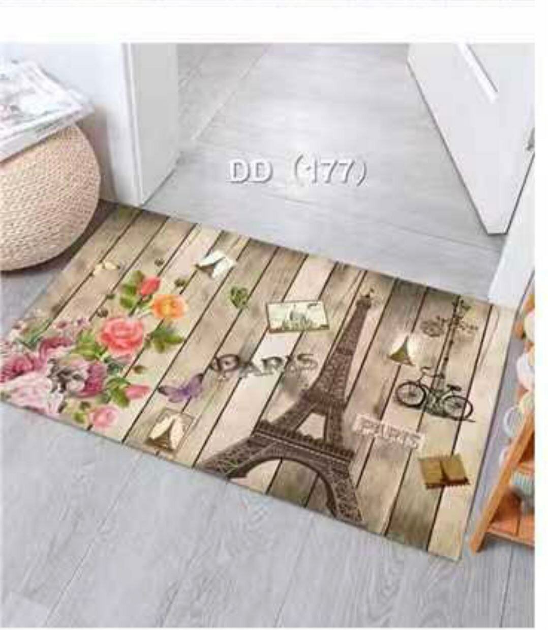 Коврик для ванной 60×90 см — противоскользящая основа, комфорт и безопасность