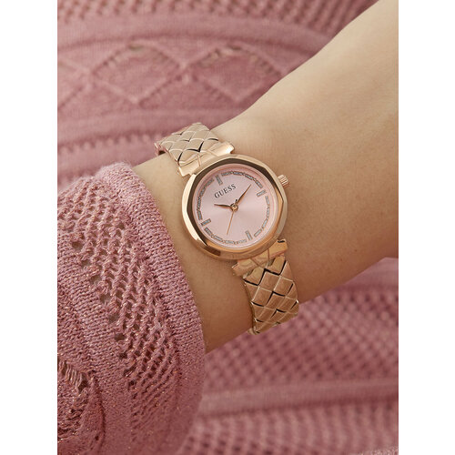 фото Наручные часы guess, серебряный