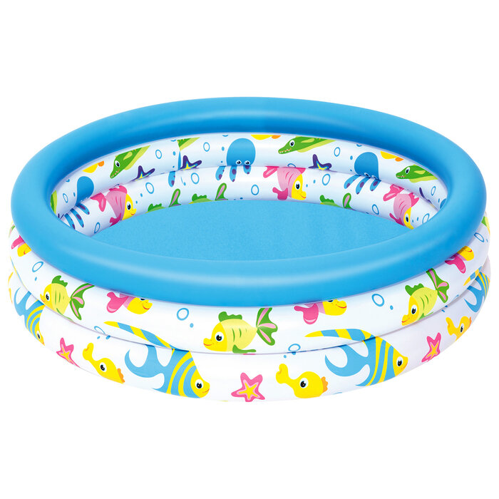 Бассейн надувной 102х25 см Bestway, 101л, от 2 лет (Арт. 51008)