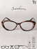 Женские очки SANDARIO в форме «кошачий глаз»