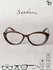 Женские очки SANDARIO в форме «кошачий глаз»