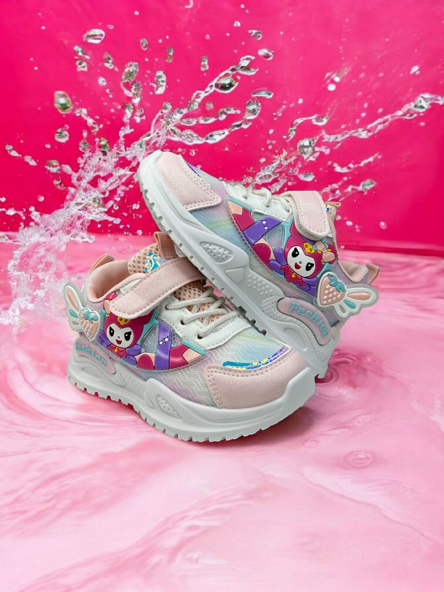 Кеды, размер 27, розовый — фото 1