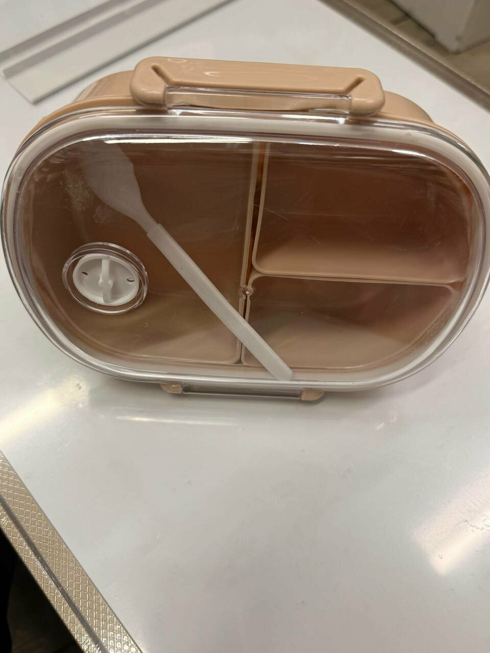 Контейнер для еды, ланч бокс с подогревом