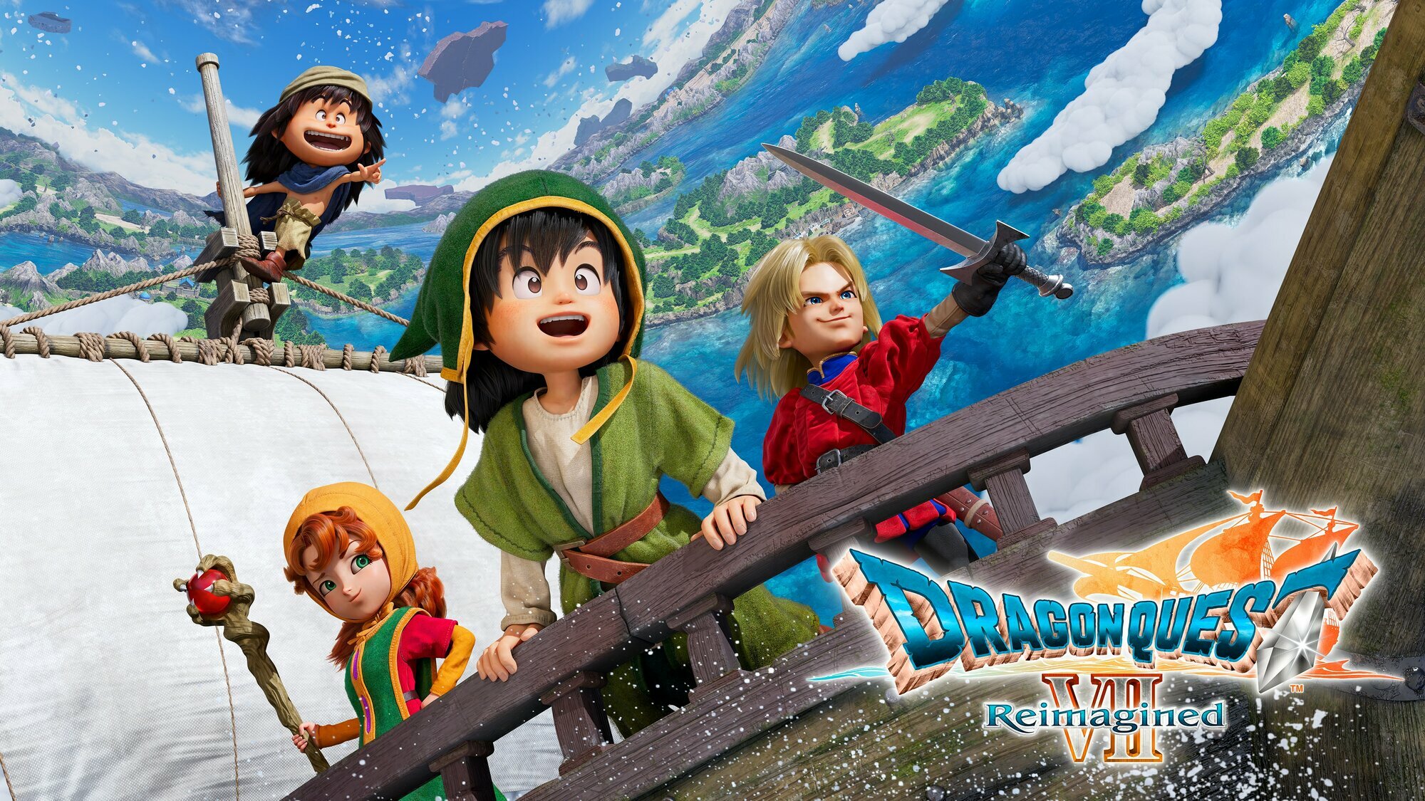 DRAGON QUEST VII Reimagined для Sony PlayStation | PS5 | Игра навсегда | Быстрая доставка (Турция)