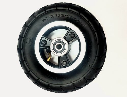 Изображение товара Колесо электросамаката Kugoo M2 переднее 200х50. Черный 200х50