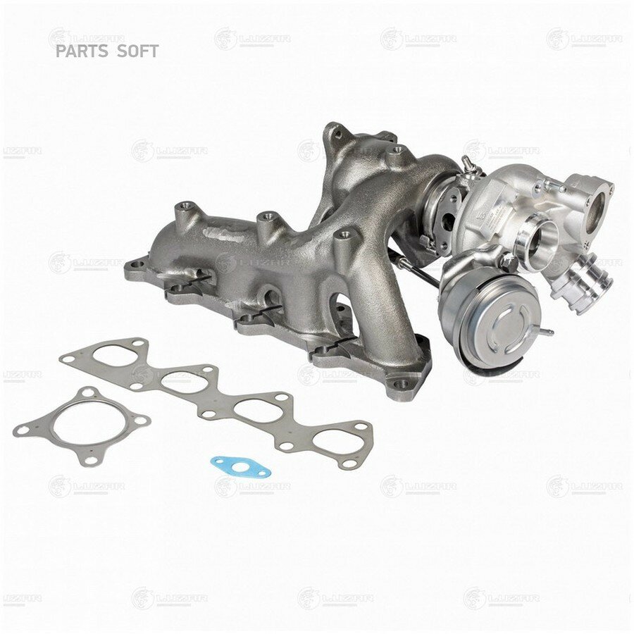 LUZAR LAT1849 Турбокомпрессор для а/м Skoda Octavia (04-)/VW Tiguan (08-) 1.4T [CAXACNVACAXC] (тип TD025M2) (LAT