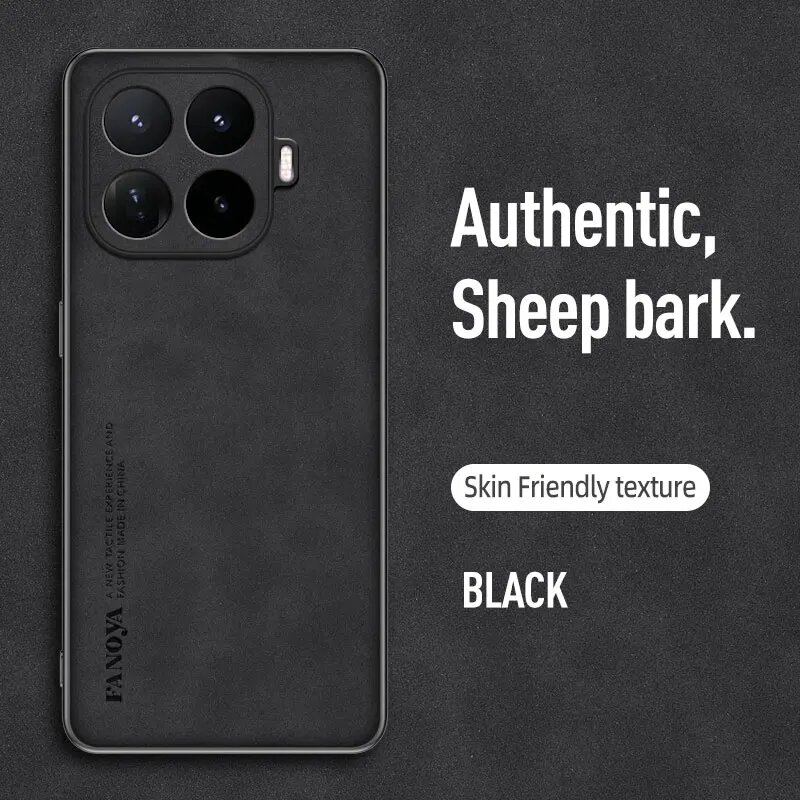 Кожаный чехол ретро для Xiaomi 17T Black