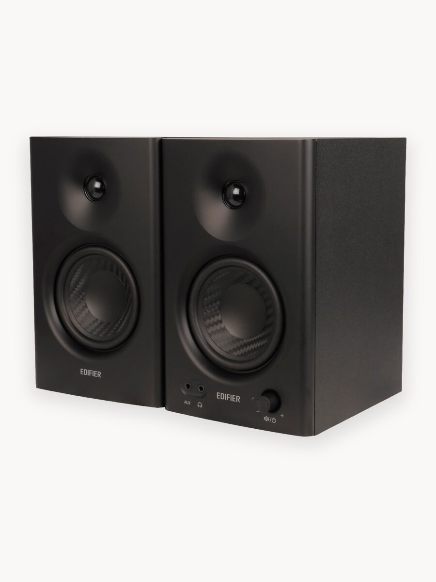 Студийные мониторы 2.0 EDIFIER MR4, AUX, 2 полосы, 42 Вт, чёрные