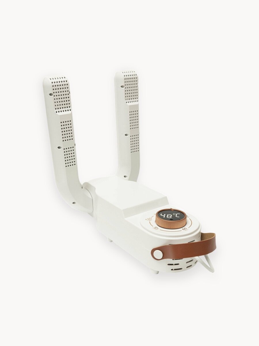 Электрическая сушилка для обуви с таймером и функцией дезинфекции белая