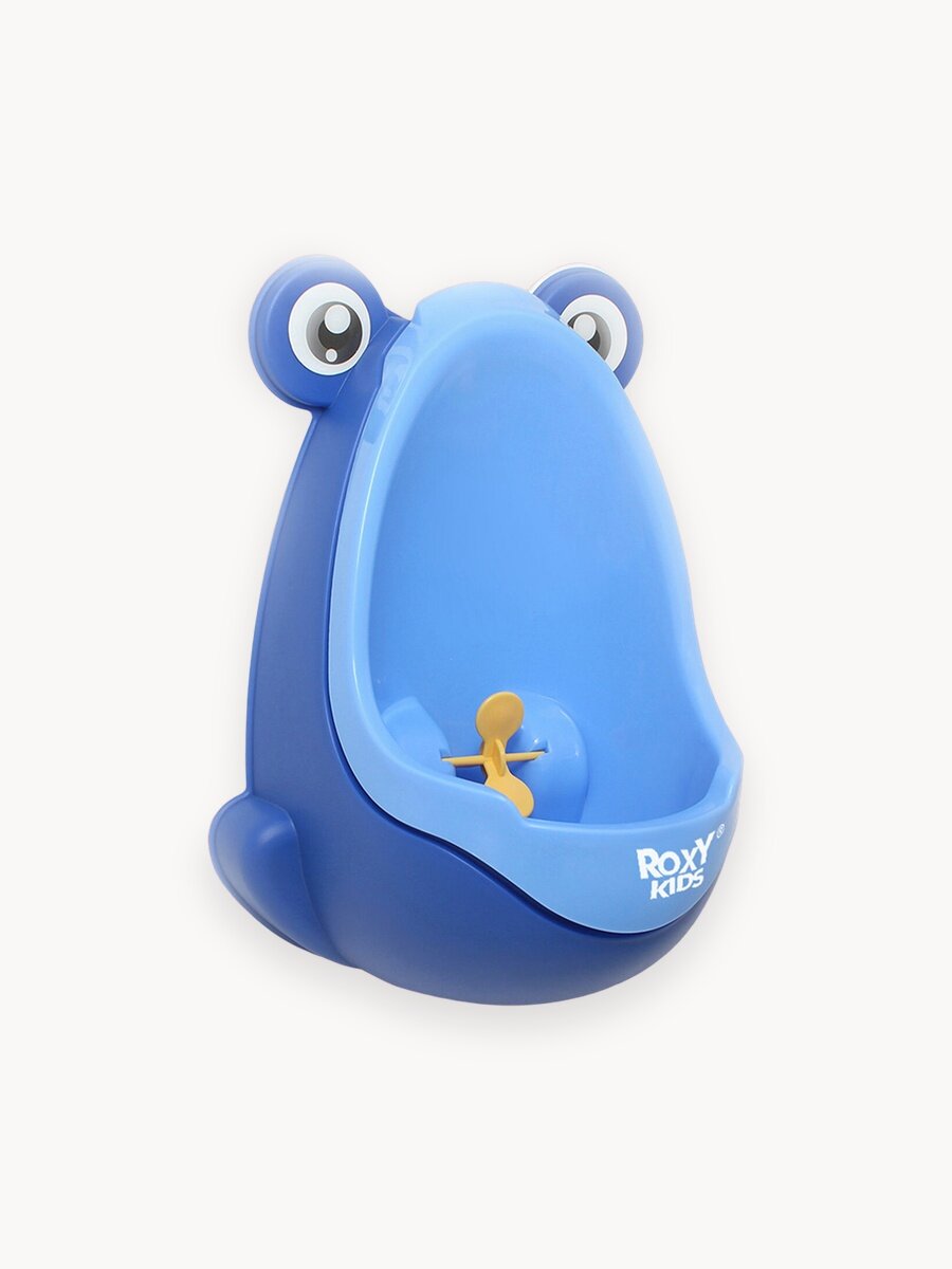 Писсуар детский для мальчика на присосках Лягушка с прицелом