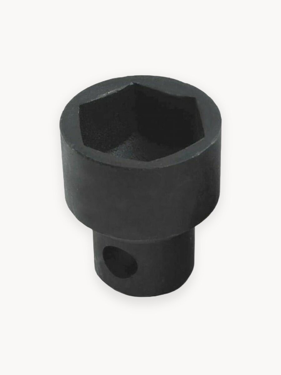 Головка под лом 38 мм, мощная (6 граней), длина 75мм, Сервис Ключ