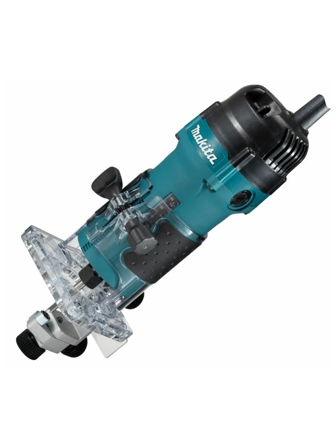 Сетевой кромочный фрезер Makita 3711 530 Вт 32000 об мин цанга 6 мм плавный пуск.
