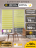 Рулонная штора LM DECOR "Грация" 17 День/Ночь сиреневый без сверления