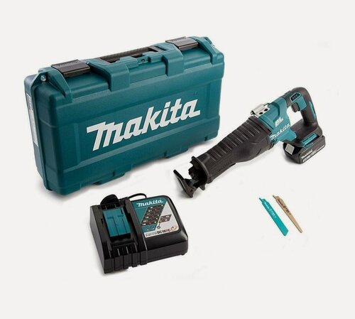 Изображение товара Сабельная пила Makita DJR187RT 18В LXT ход 32мм. 255мм распил (1АКБ 5Ач, З/У, кейс)