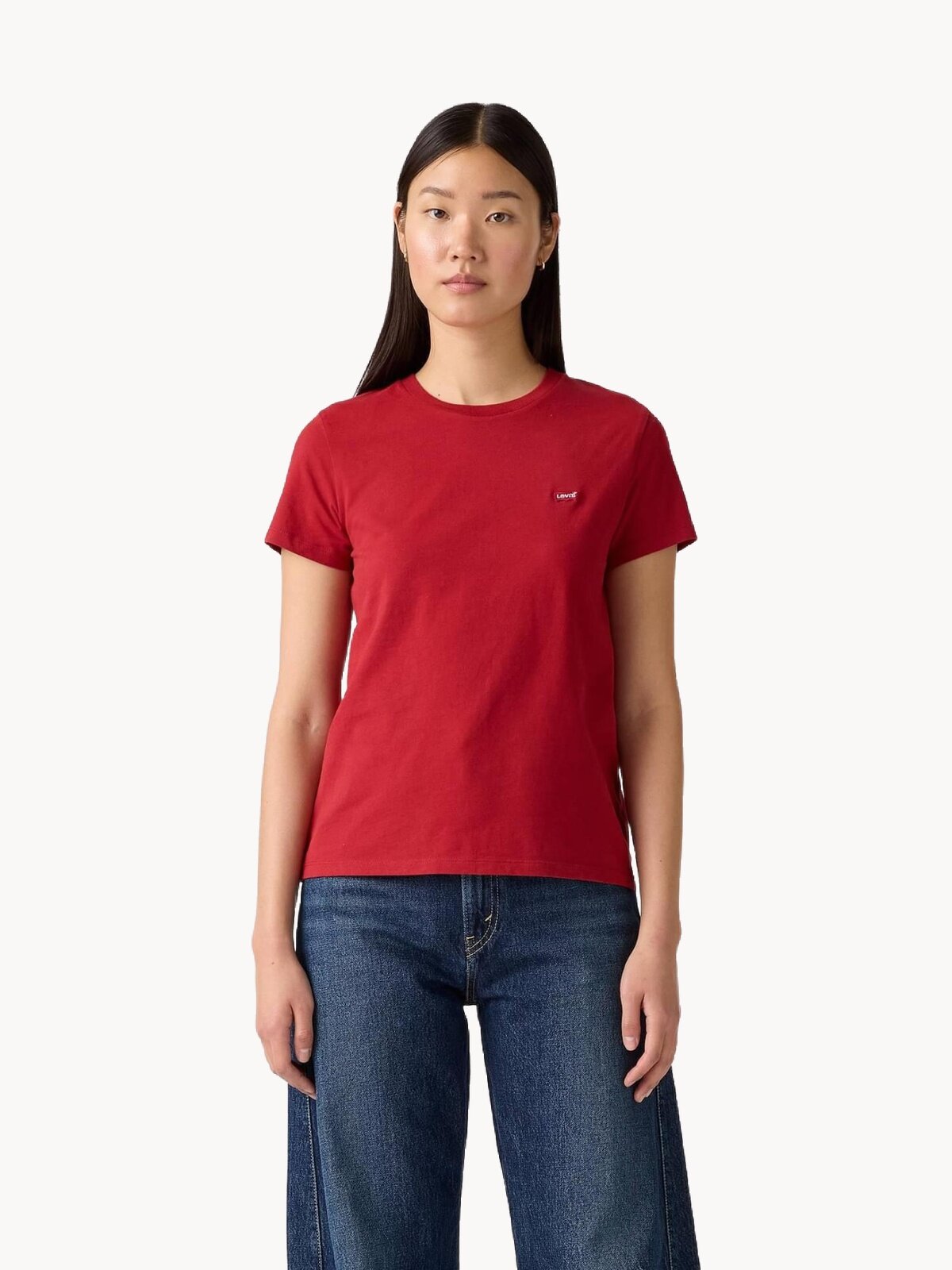 Футболка Levi's The Perfect, размер S, красный