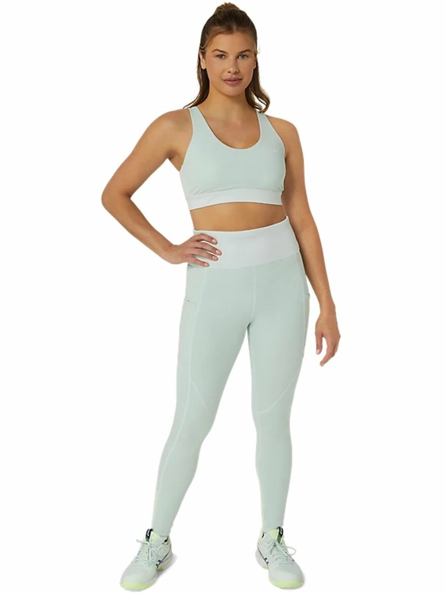 Тайтсы ASICS WOMEN TIGHT, размер M, голубой — фото 1