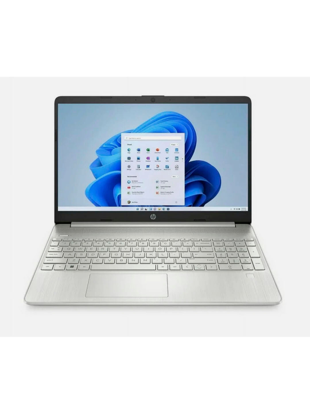 Ноутбук HP LAPTOP 15, I3-N305, RAM 8ГБ, SSD 256ГБ, 15,6" FHD, IPS, FPR, Silver, Windows 11