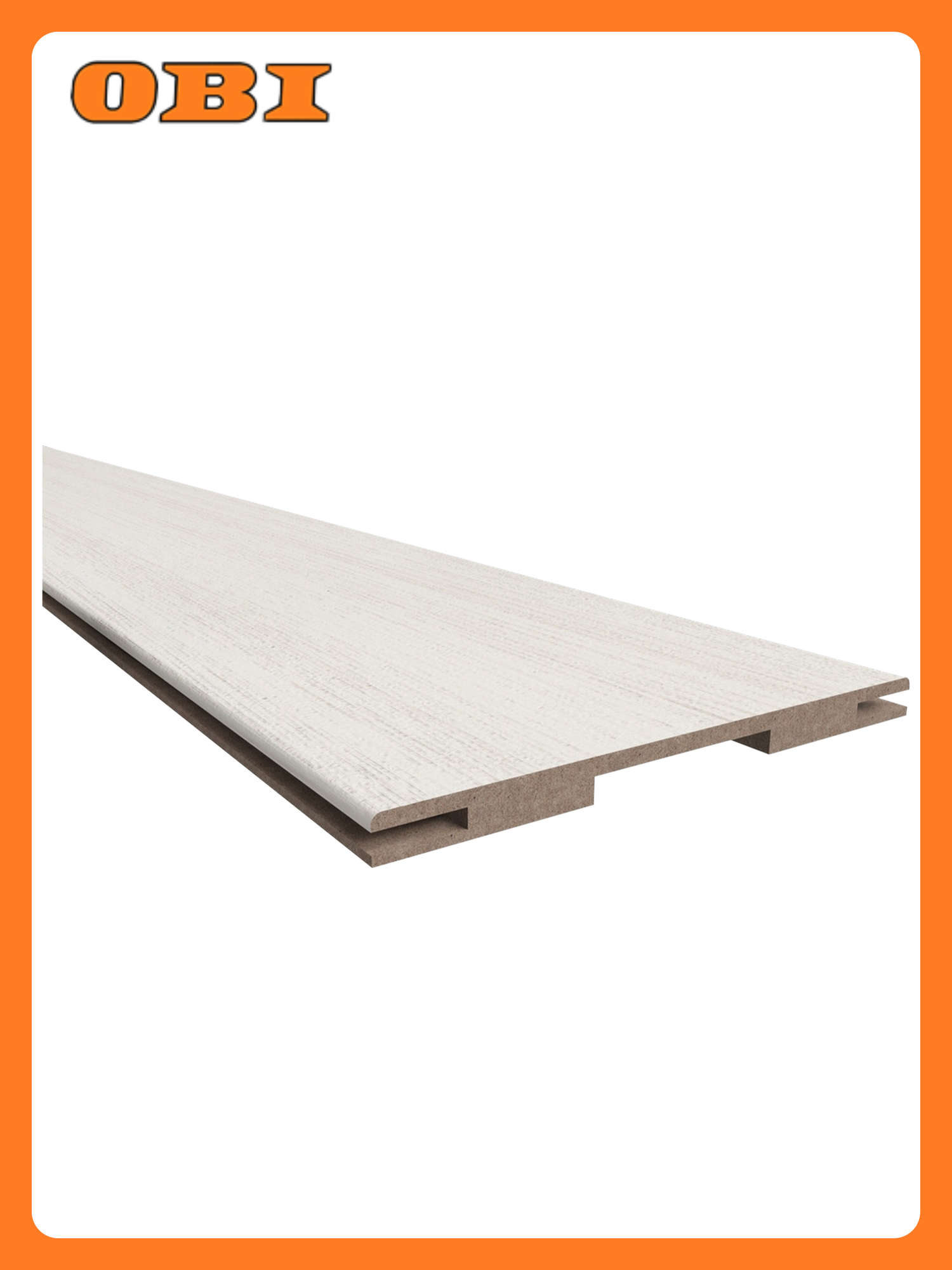 Дверной добор Глатум телескопический Дуб беленый 150х2100 мм 1 шт