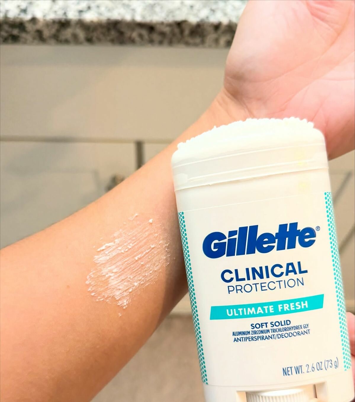 Дезодорант-антиперспирант Gillette Clinical Ultimate Fresh мужской, стик-крем (soft solid), 48 г