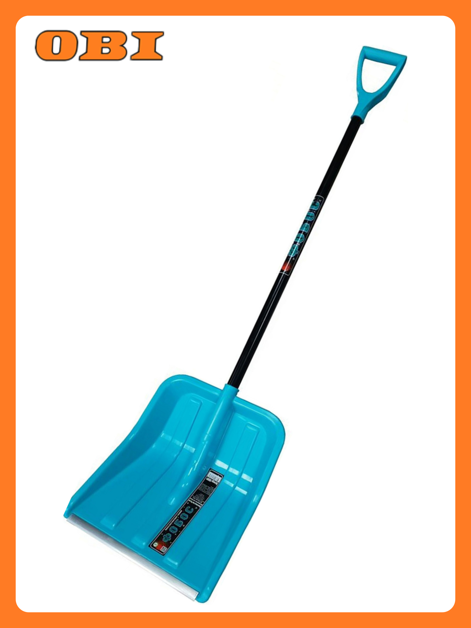 Лопата для снега Инструм-Агро Фобос 100184 с планкой 148 см