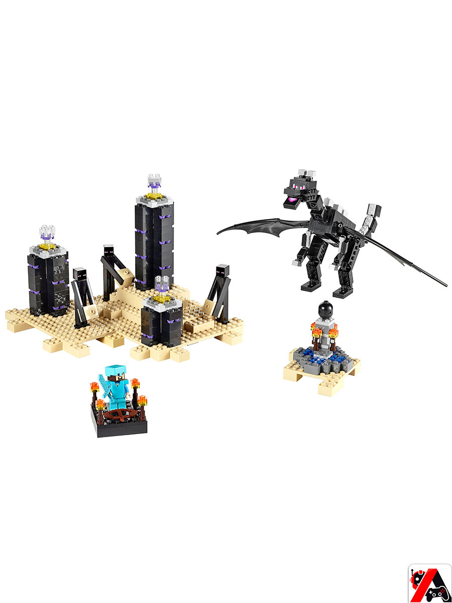 Конструктор Майнкрафт Дракон Края — фото 1