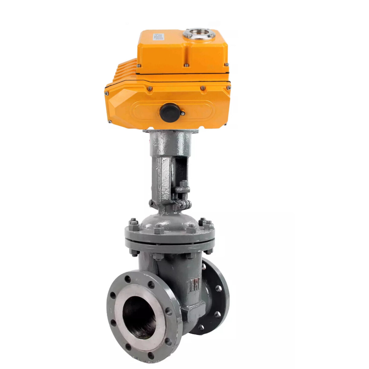 Задвижка клиновая 30нж941нж DN.ru ХНТЛ-ХНТЛ-M-2W-F-ОСТ Ду50 Ру16 фланцевая, корпус - сталь 12Х18Н9ТЛ, материал клина - сталь 12Х18Н9ТЛ, уплотнение - металл, с ОСТ-фланцем, круглым штоком, GAIR, с электроприводом DN. ru MT-010 380В