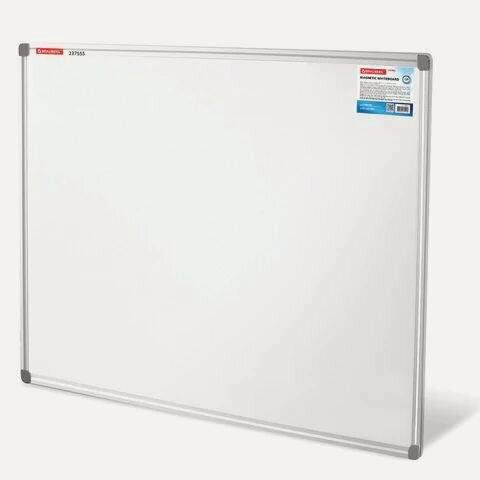 Изображение товара Доска магнитно-маркерная 90х120 см, алюминиевая рамка, BRAUBERG "Extra", 237555