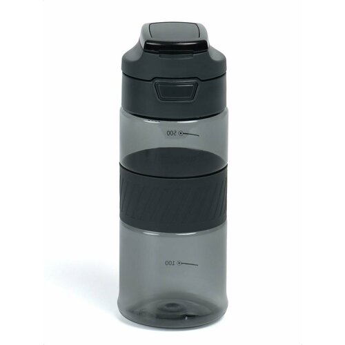 Бутылка для воды Onlytop объем 650 мл с поильником цвет черный 1163₽
