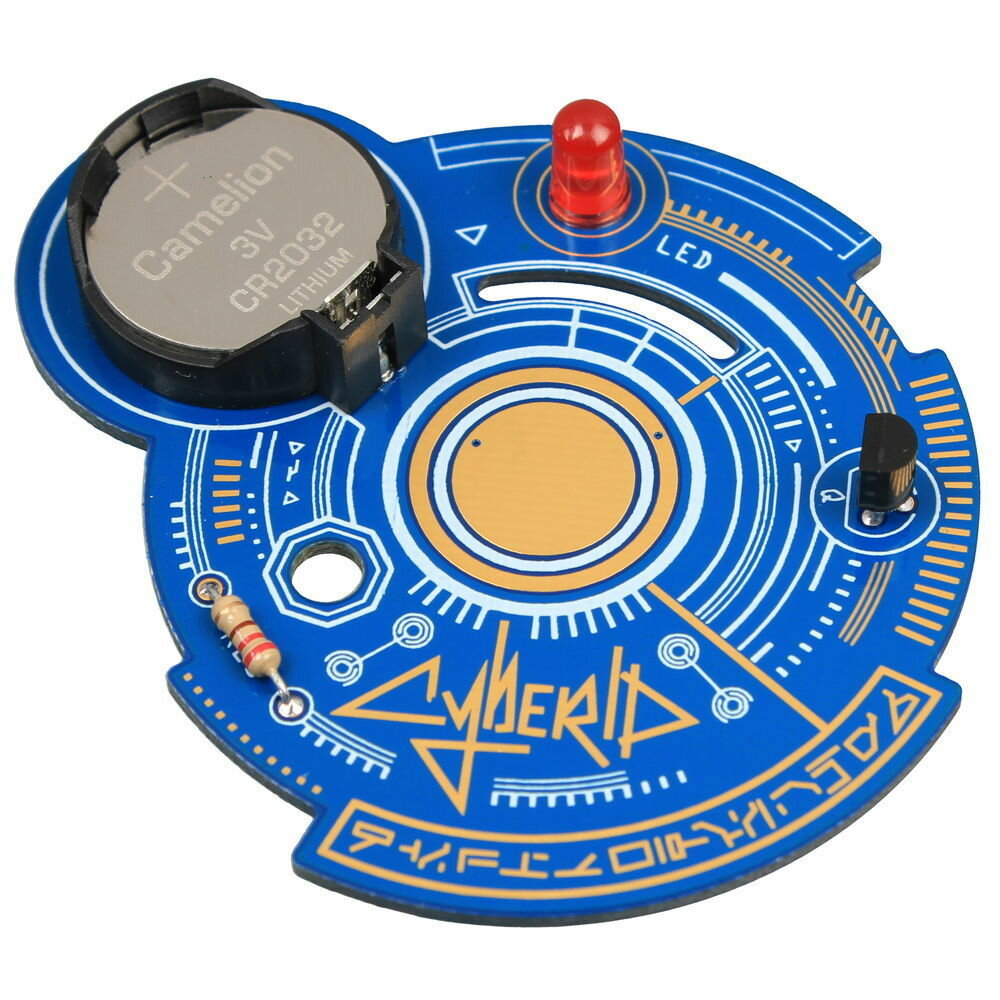 Набор для пайки CyberID , взрослым и детям от 12 лет , Амперка