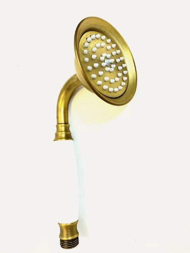 Изображение товара Лейка для душа с керамической ручкой из ABS-пластика