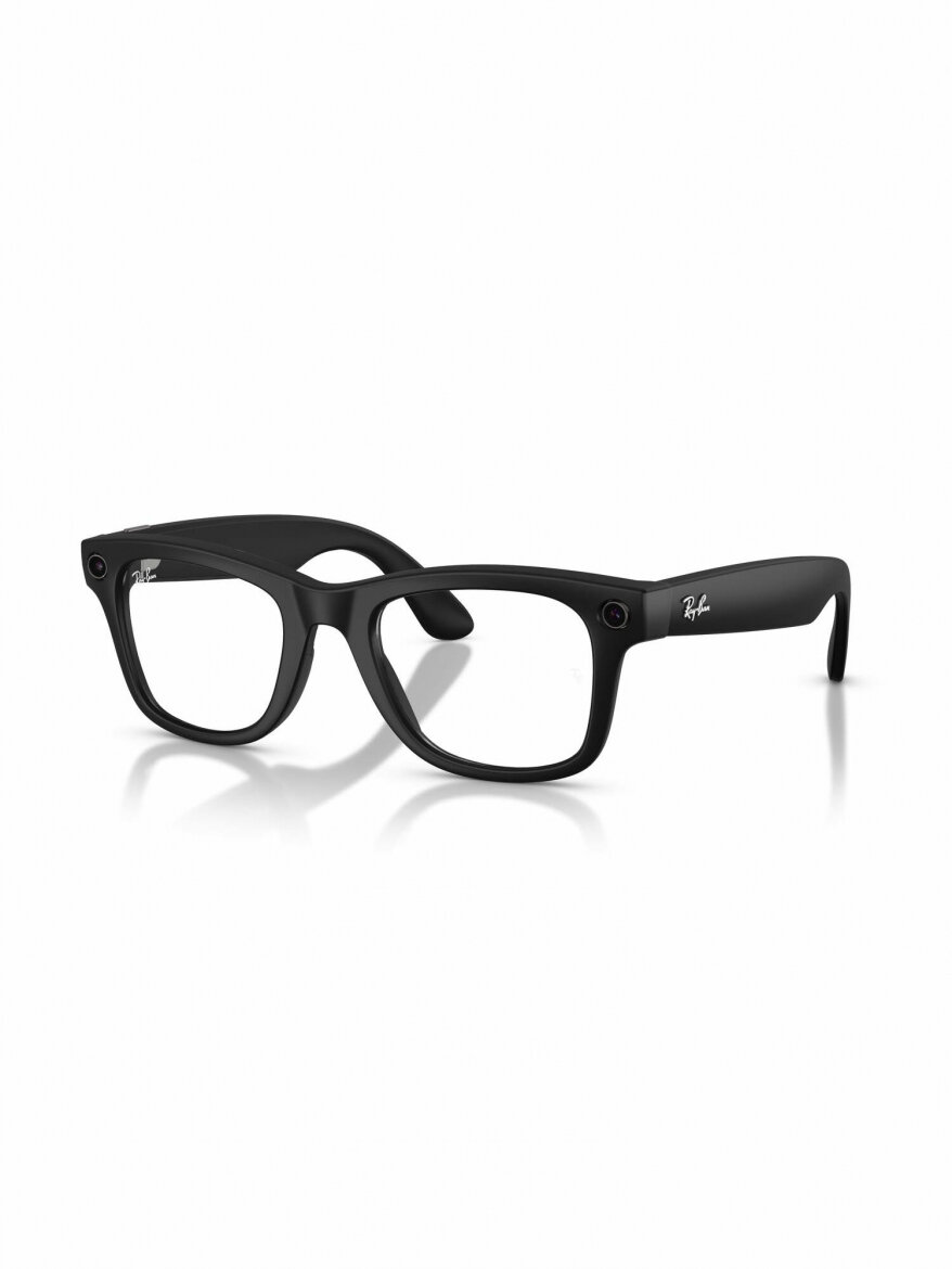 Умные очки Ray-Ban Wayfarer (GEN 2), Matte Black Clear (150-50)