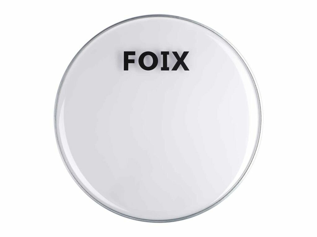 Пластик для бас-барабана 22", прозрачный, Foix FDH-25TR-22