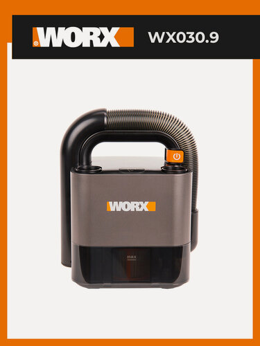 Изображение товара Аккумуляторный пылесос WORX WX030.9 20В, без АКБ и ЗУ