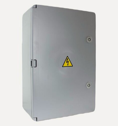 Изображение товара Щит с монтажной панелью ЩМПп 370х325х150 УПМ-пласт с замком (дв. серая) IP65 крзми