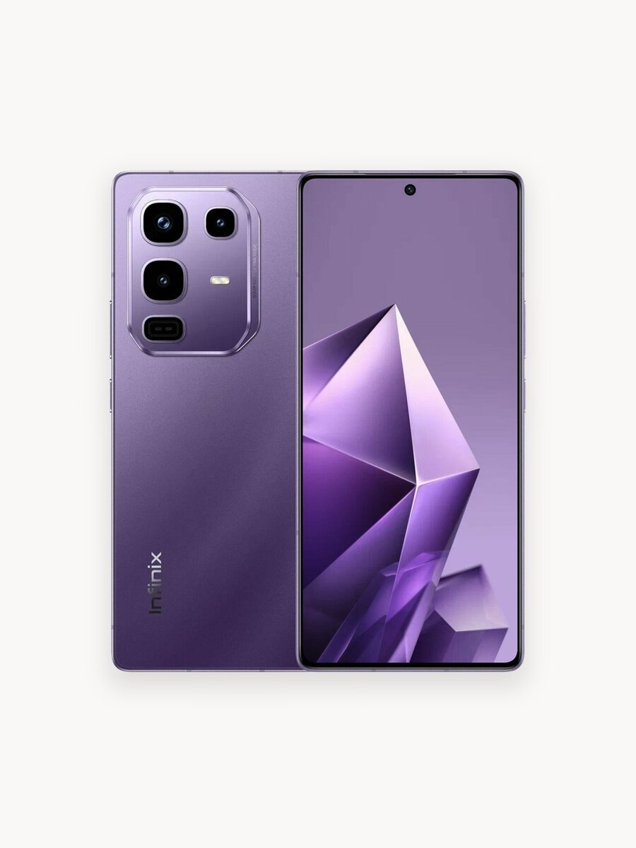 Смартфон Infinix Note 50 Pro, Ростест (ЕАС) 12+256 GB, фиолетовый