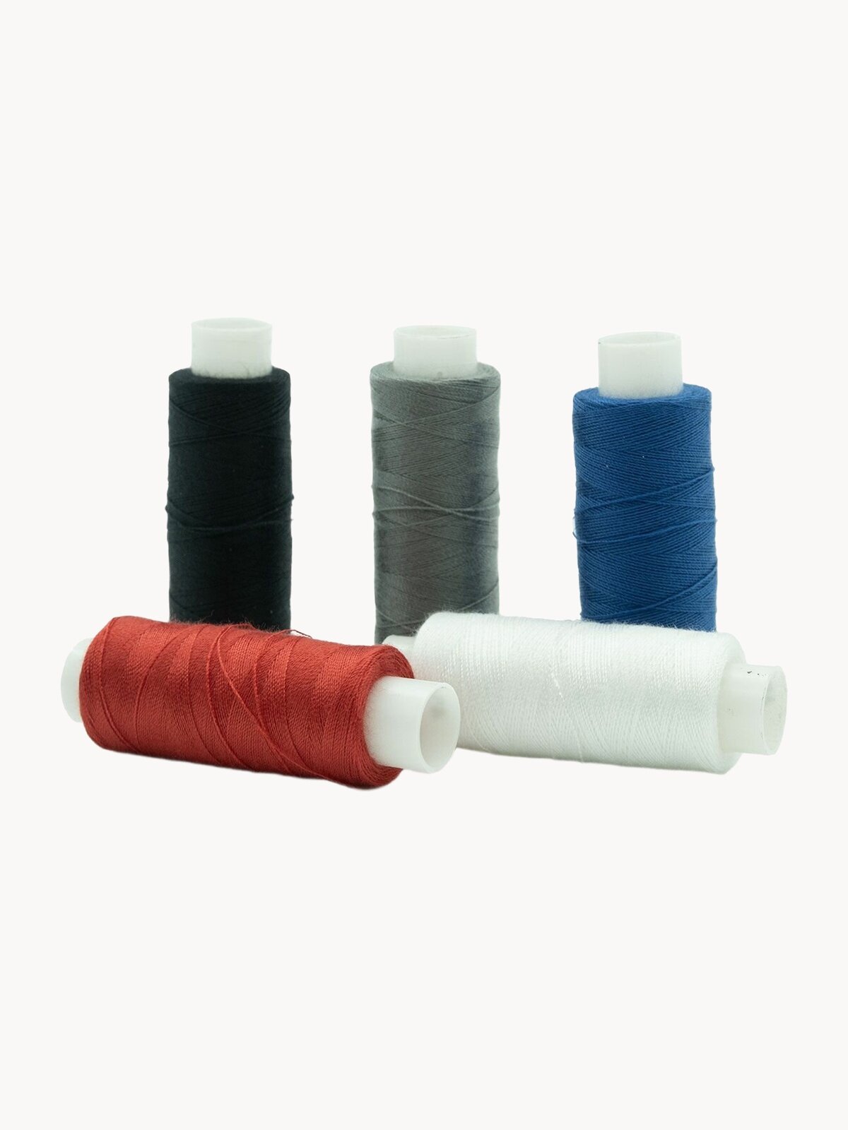 Нитки швейные армированные ПНК им. Кирова набор 45ЛЛ, 150 м, 5 цветов