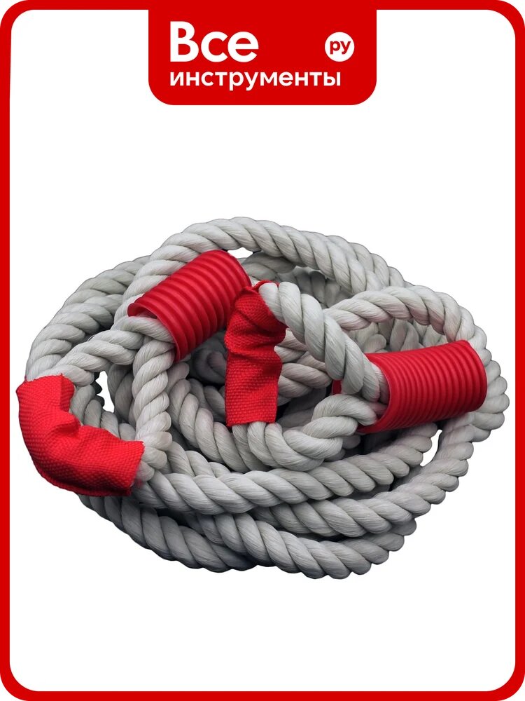 Трос буксировочный REDMARK канат 8 м, 10 т, петля/петля RM-KNTPP8.10
