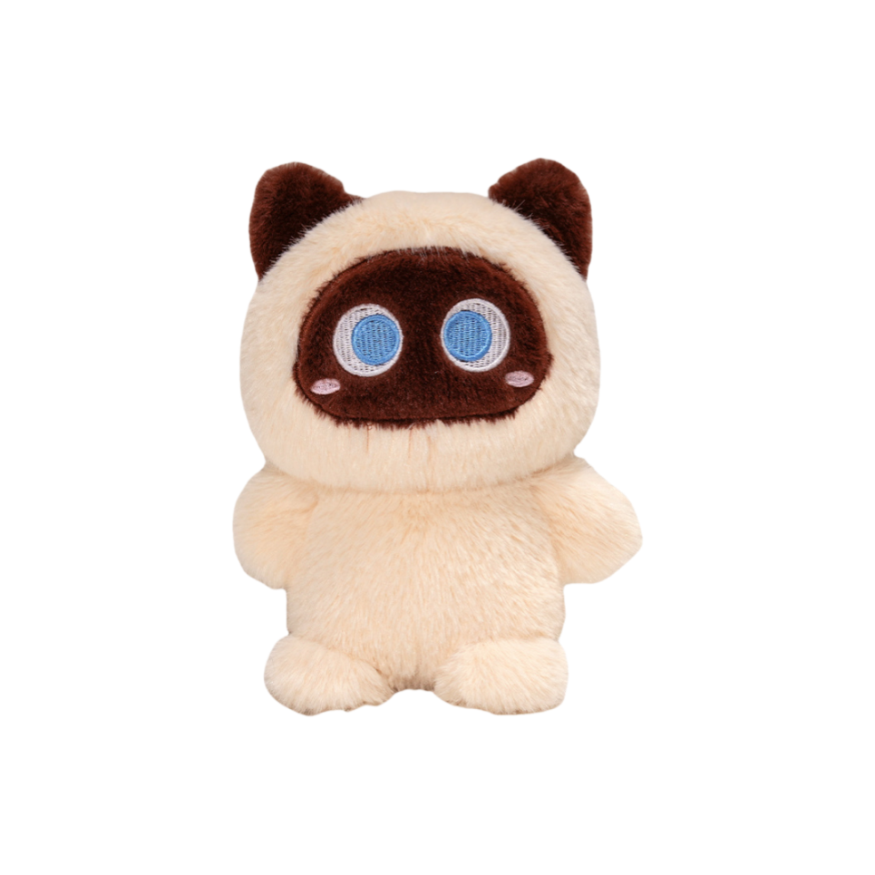 Плюшевая игрушка-антистресс унисекс BANLI Милая Кошка-Компаньон, 20CM EU, Siamese