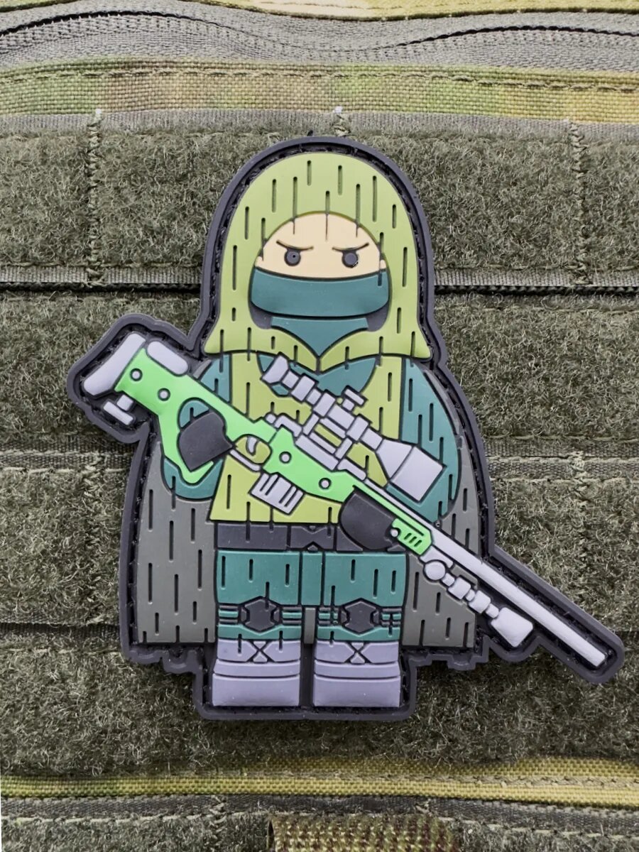 Патч "Brick Operator Снайпер" пвх 8см — фото 1