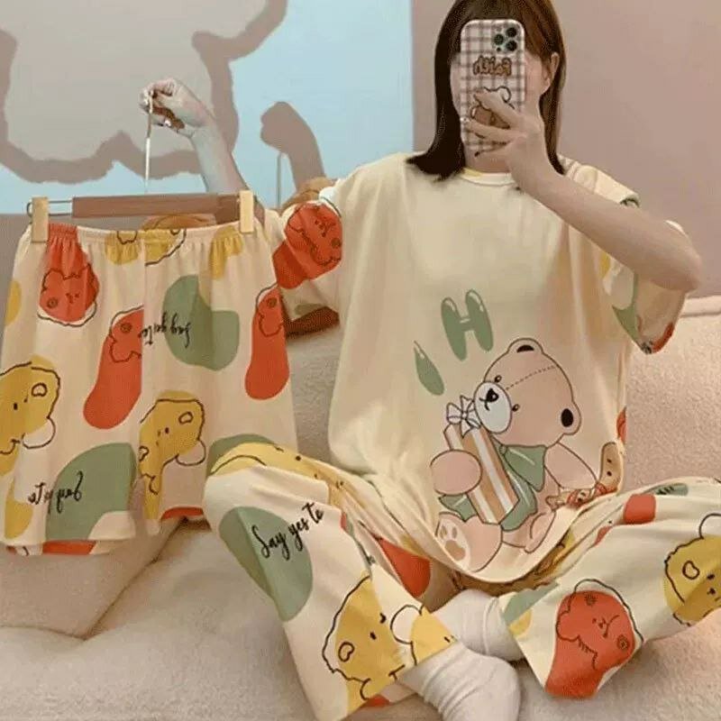Пижама  Pijama-Jenskiy-Viskoza, размер F, пудровый