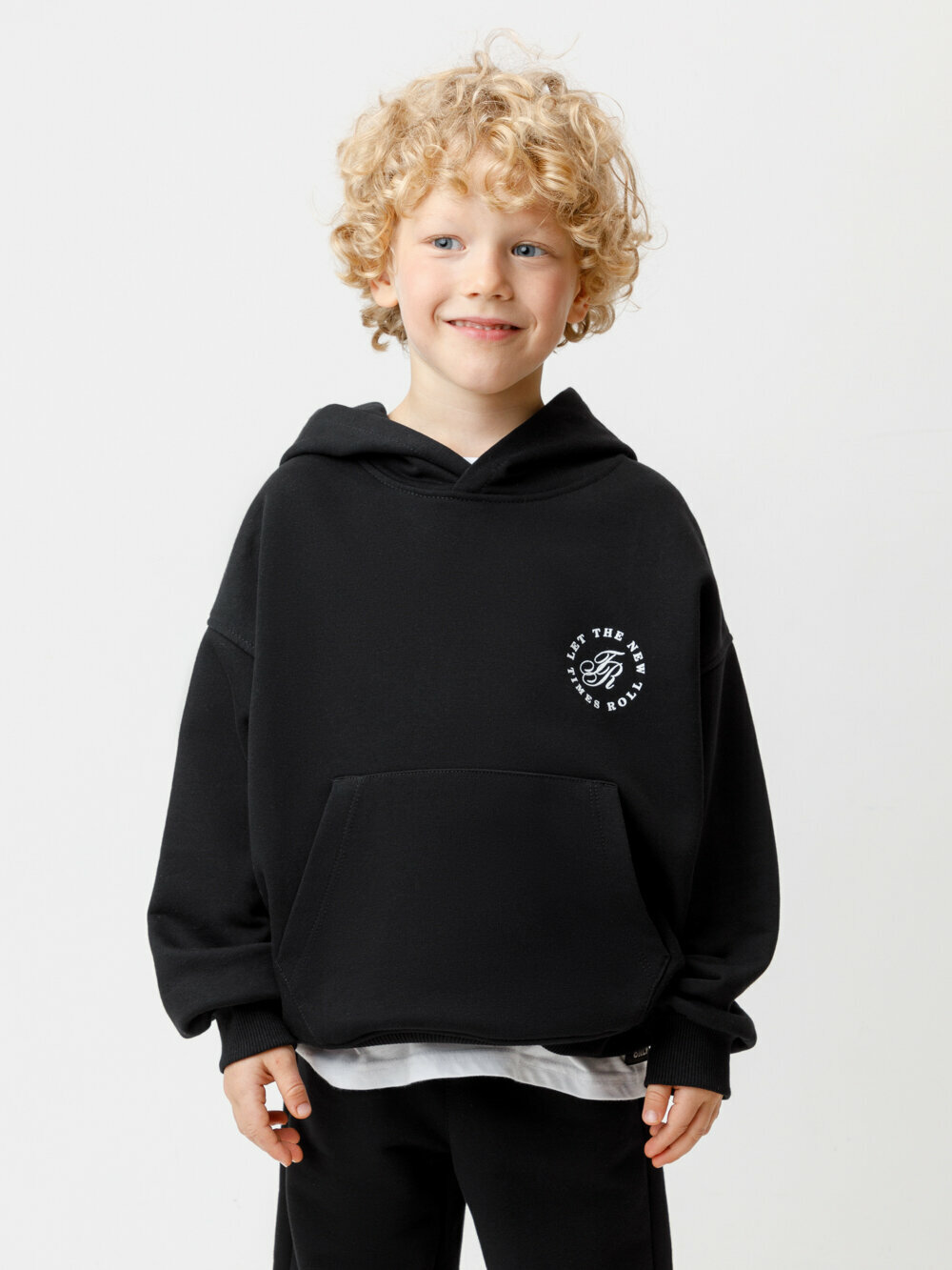 Худи crockid МП 302920/черный 1413 размер 60/116 черный