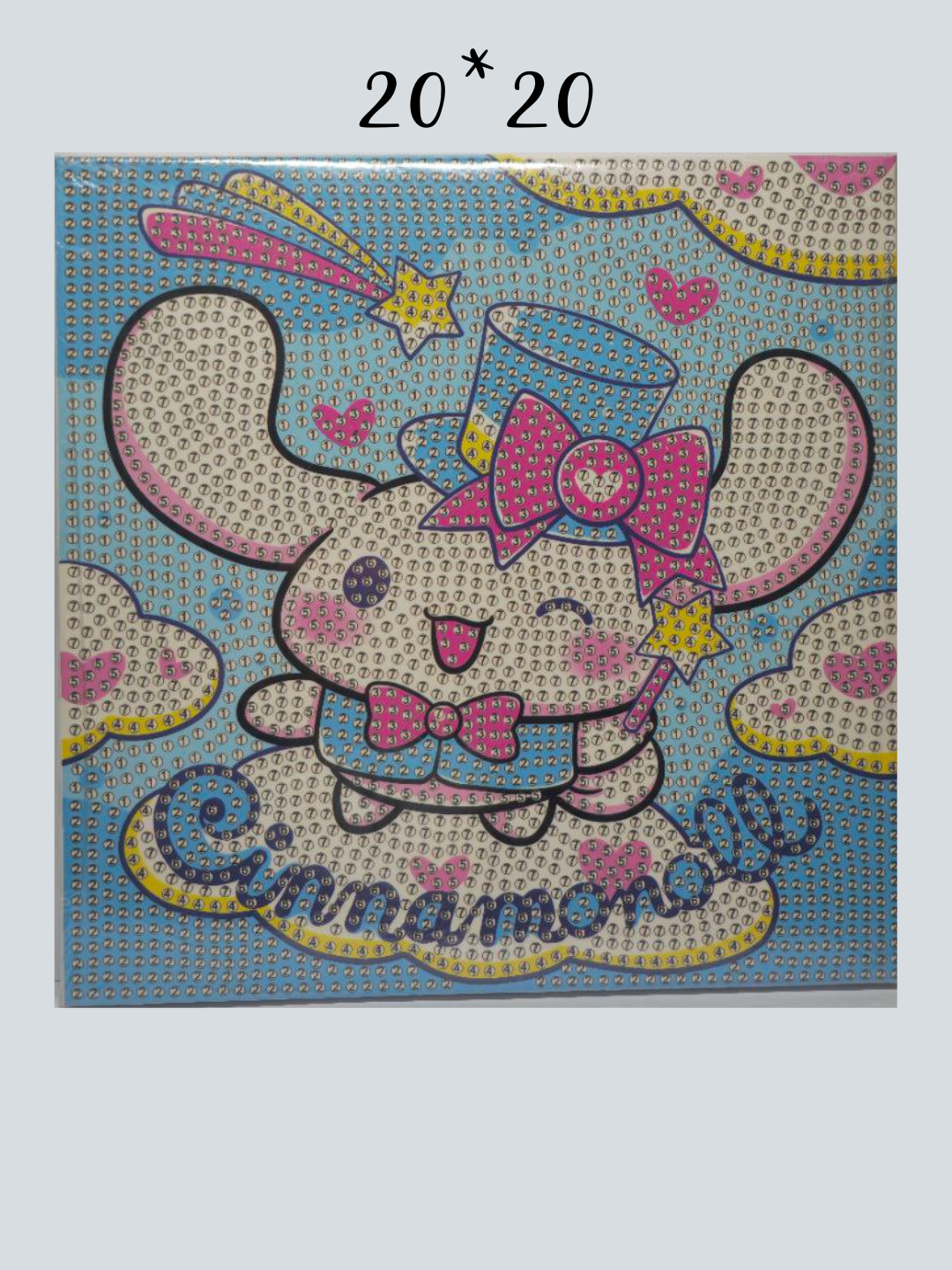 Алмазная мозаика, на подрамке, картина кристаллами, набор творчества для детей