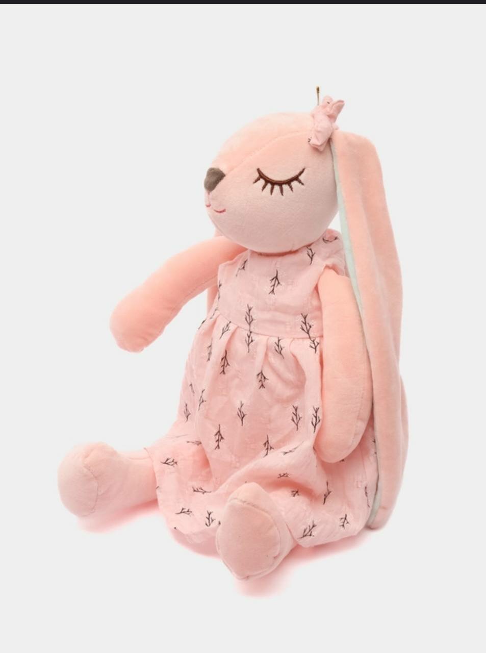 Игрушка мягкая Baby "Зайка", для сна, развивающая, для детей и взрослых — фото 1