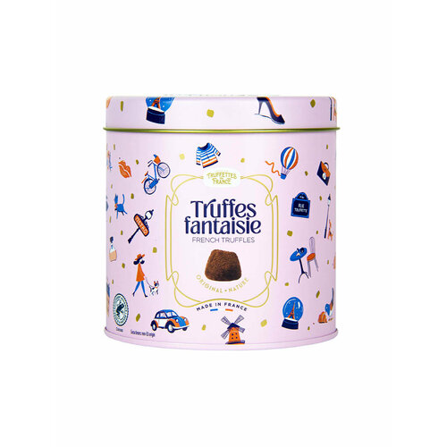 фото Подарочный набор chocmod truffes original metal box трюфели в банке, 250 г