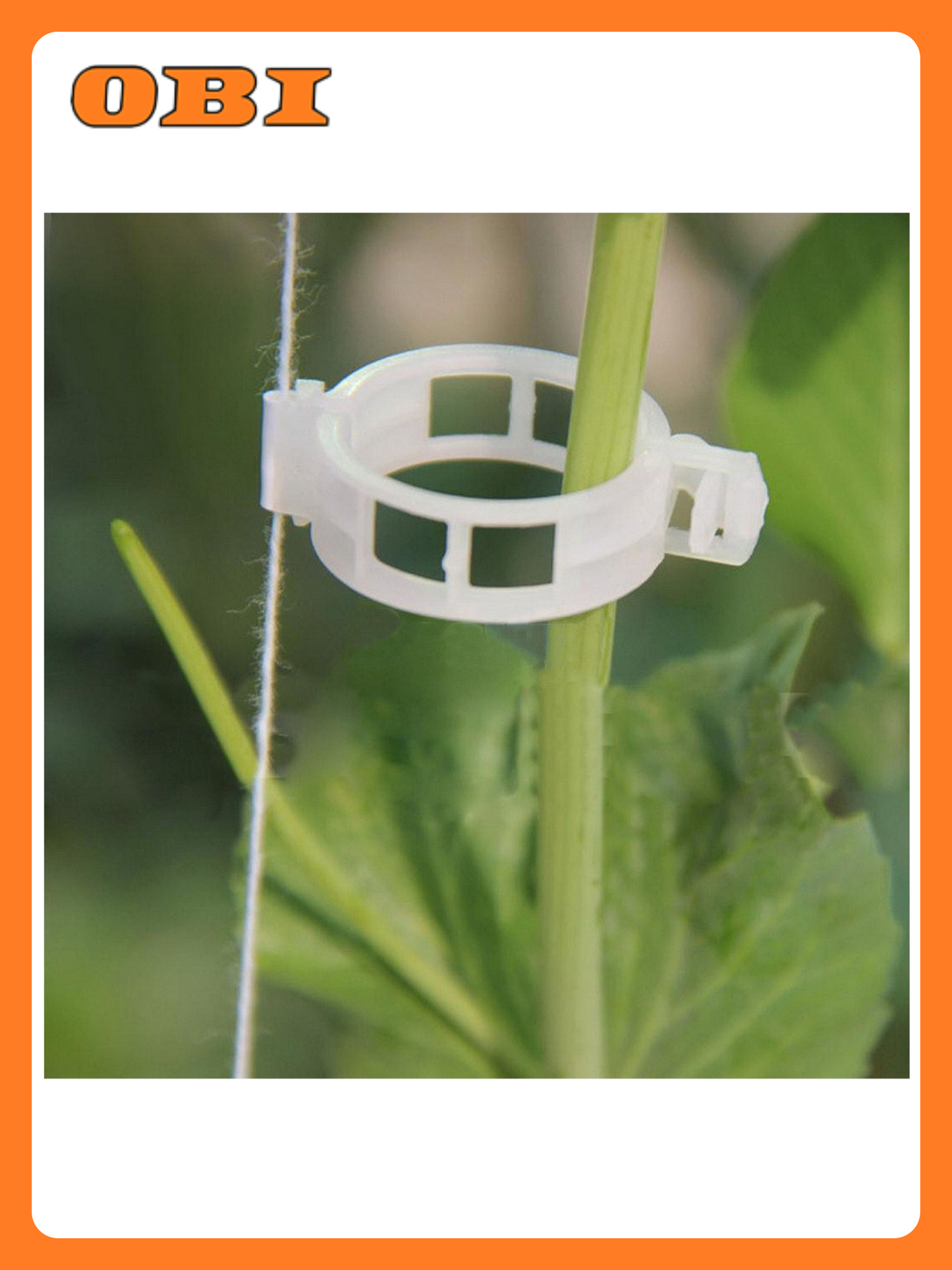 Клипсы для крепления стебля к шпагату 20 шт.