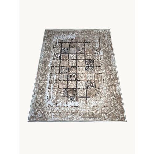 фото Ковер в комнату 150х200 см "пески времени" нескользящий star carpet