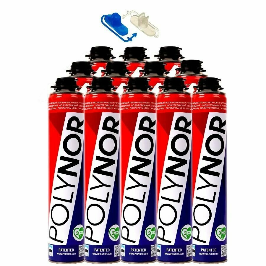 Напыляемый утеплитель Polynor   Полинор 1000мл  1шт 